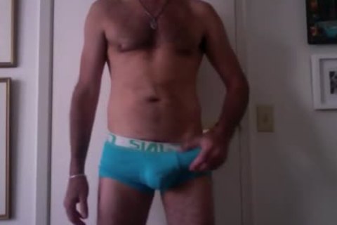 giant hammerr Blue underwear Jerkin