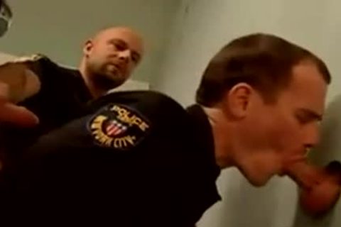 Police Officers driling