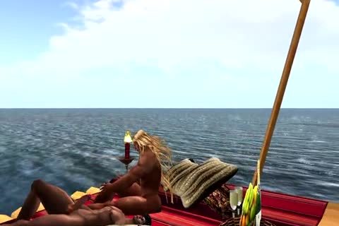 Coming Home Form A Fishing Trip And Find Your Partner Floating On A Raft Which Makes you slutty En The Rest Is As It Is.