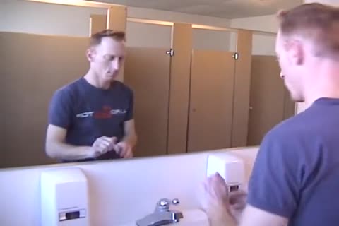 bathroom males - Factory video