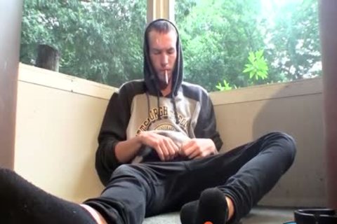 assured Thug Jake Reid gets That nice-looking giant Boner Out