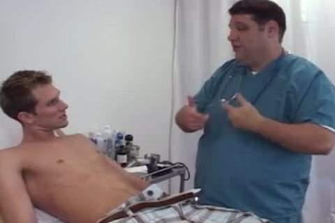 plump Doctor Jerks Off boy penis