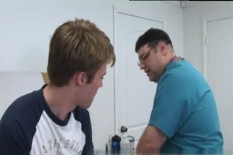 filthy chap receives Medical Examination