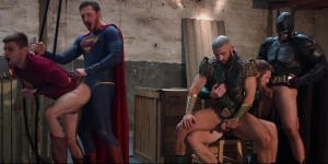 Just 10-Pounder League : A homo XXX Parody - Colby Keller and Johnny Rapid anal Love