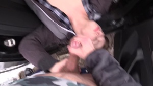 Super enjoyable 18 years old Czech sucks in a taxi