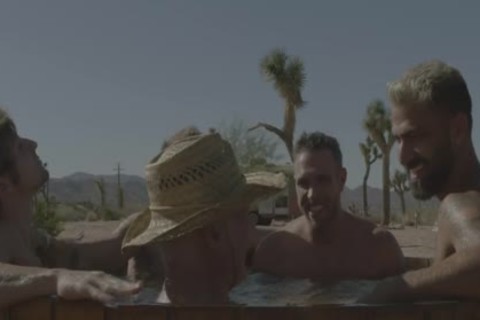 sweet old man Hooks Up With Porn Stars - Calvin Banks, Alex Mecum, Max Adonis