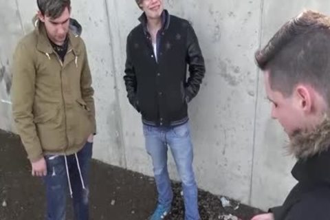 Czech Public 3some