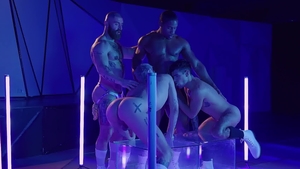 DrillMyHole: Francois Sagat amongst inked Mickey Taylor