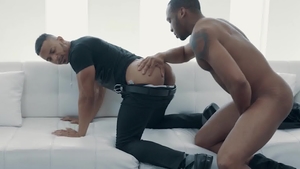NoirMale: Trent King blowjob cum