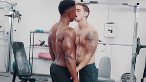 NoirMale.com - Liam Cyber playing with ebony Jackson Reed