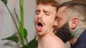 Str8ToGay - Bear Markus Kage giving head for Ryan Jacobs