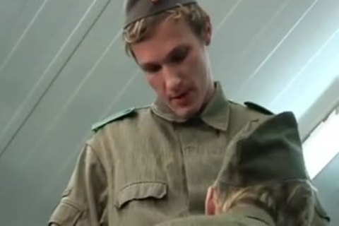 bunch irrumation Whit Carrot bareback Sex Eat sperm In The Army S Kitchen