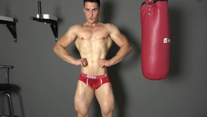 EastBoys: Nailing in company with muscled amateur