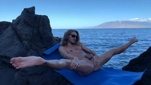 AlternaDudes - Solo long hair jack off