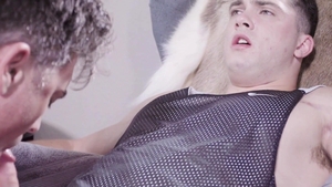 ManUpFilms - Athletic Lance Hart & Collin Simpson dick sucking