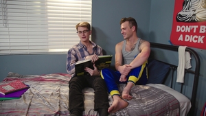 Next Door Twink: Amateur Twinks Study Session