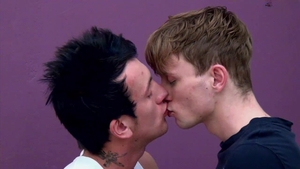 Four Young Twinks Get Their Fill of Hard Cocks