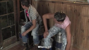 Toilet Tryst: Two Twinks Under the Stall