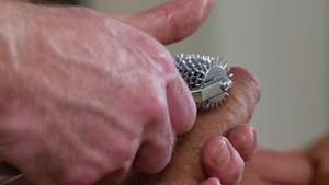 Fetish Force: BDSM Pinwheel Teases Smooth Hole